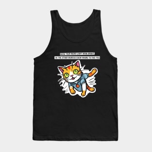 Make your weird light shine bright Tank Top